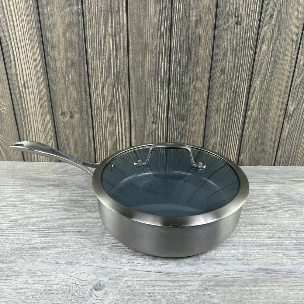 ZWILLING Spirit 3-ply 3-qt Stainless Steel Saute Pan